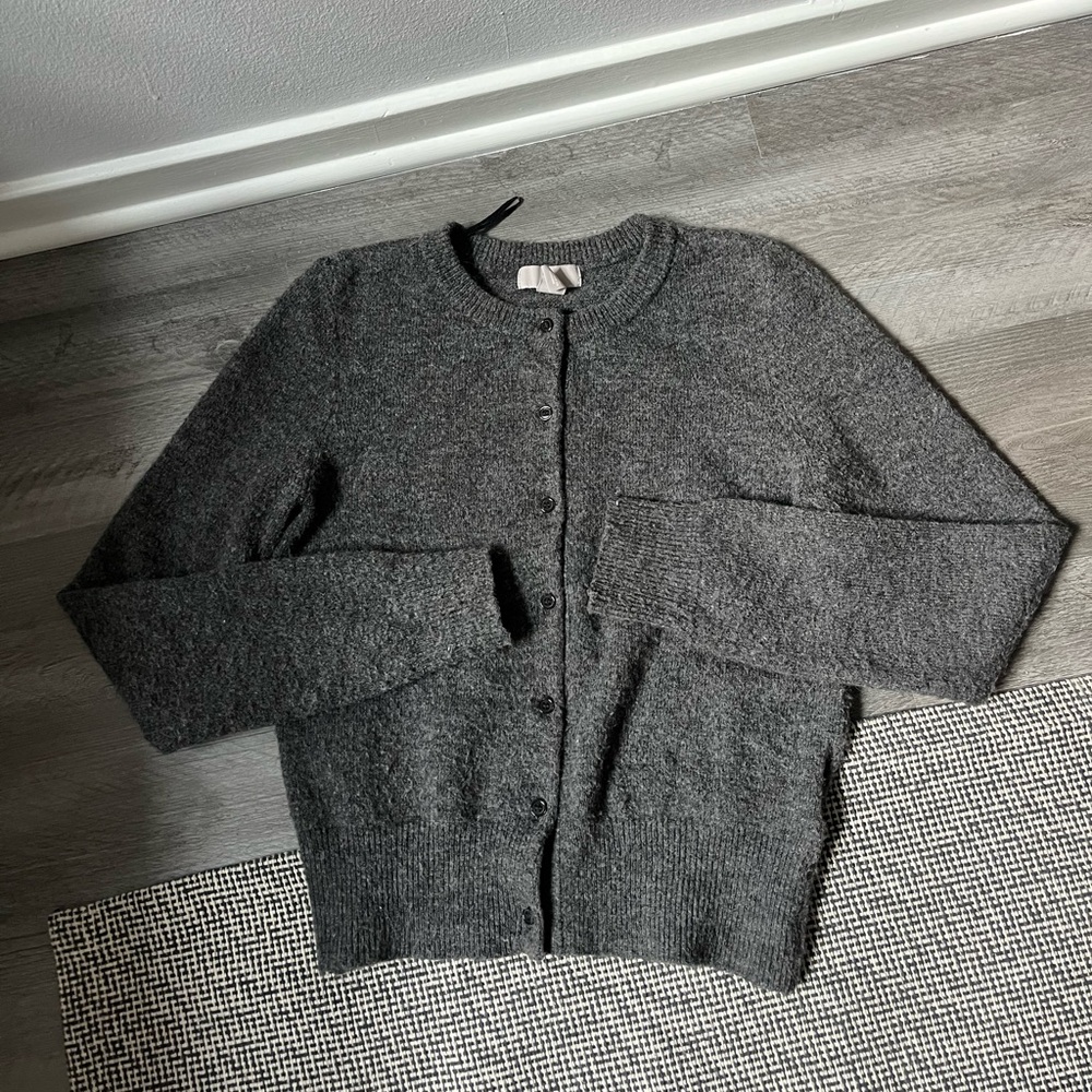 H&M Charcoal Cardigan